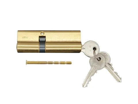 VIRO Offset EURO CYLINDER (35/55mm) *Brass* By Lockton