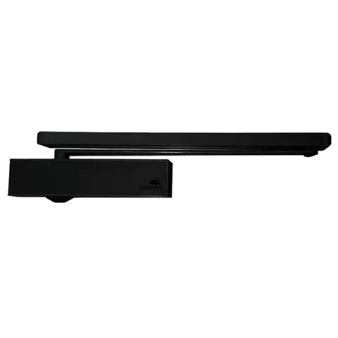 LOCKTON '195 Series' DOOR CLOSER - Cam Action - PUSH (1-5) *MATTE BLACK*