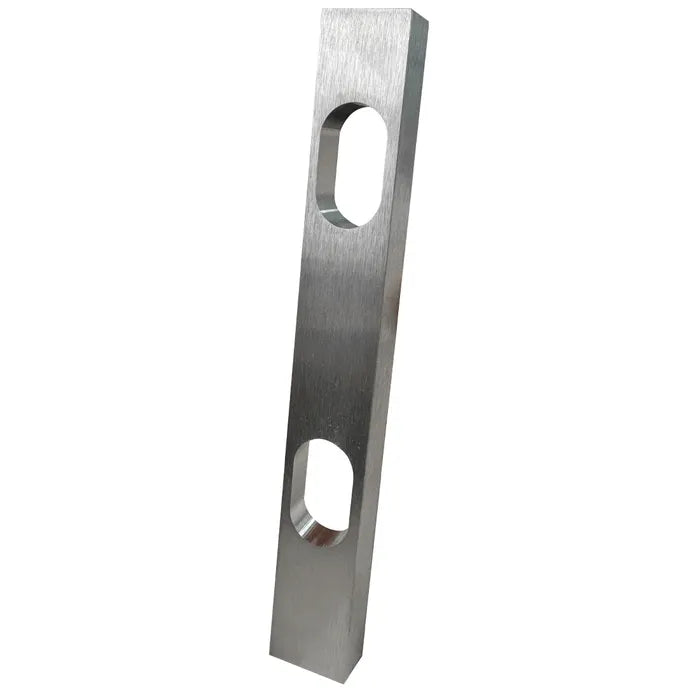 LOCKTON Narrow Stile - Sq. End - EXT PLATE - DUAL ENTRY