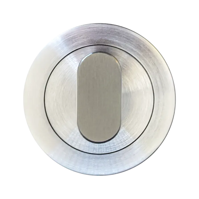 LOCKTON Round Rose TURN SNIB ESCUTHEON (50mm Dia.) - Suits 60mm Mortice Locks