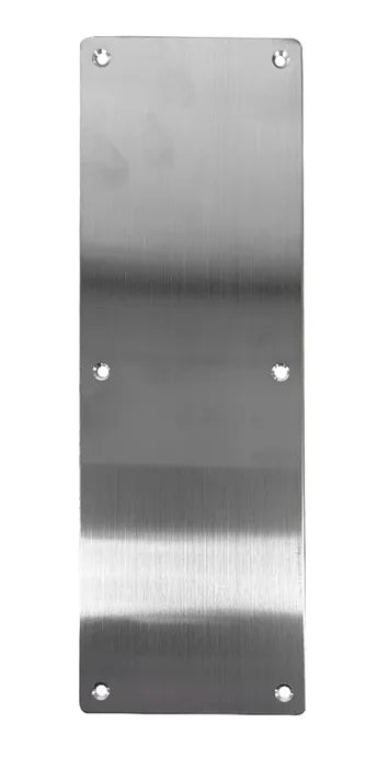 LOCKTON S/Steel (PLAIN) PUSH PLATE (300mm x 100mm)