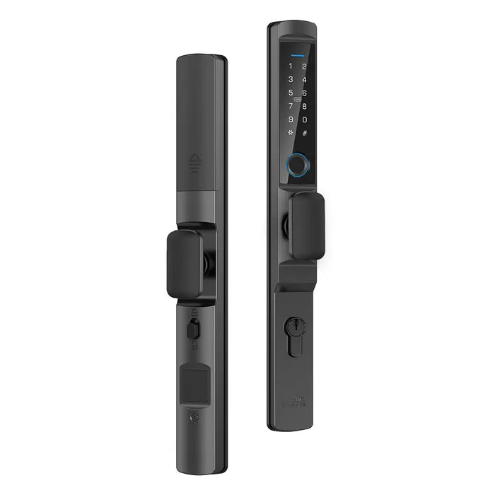 LOCKTON 'E-Series' (Euro Narrow Leverset) SMART DOOR LOCK (Sliding Door) *Matte Black*