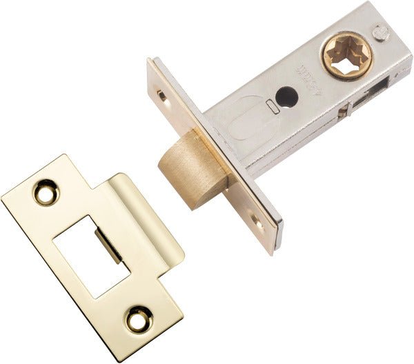 Hard Sprung Split Cam Tube Latch By Iver - Entry Point - Iver - Polished Brass - Tube Latches & Bolts