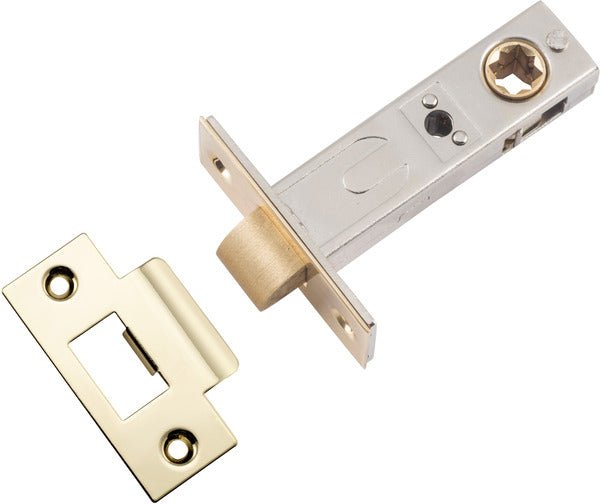 Hard Sprung Split Cam Tube Latch By Iver - Entry Point - Iver - Polished Brass - Tube Latches & Bolts