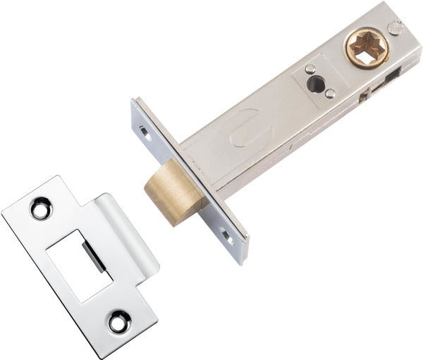 Hard Sprung Split Cam Tube Latch By Iver - Entry Point - Iver - Polished Chrome - Tube Latches & Bolts