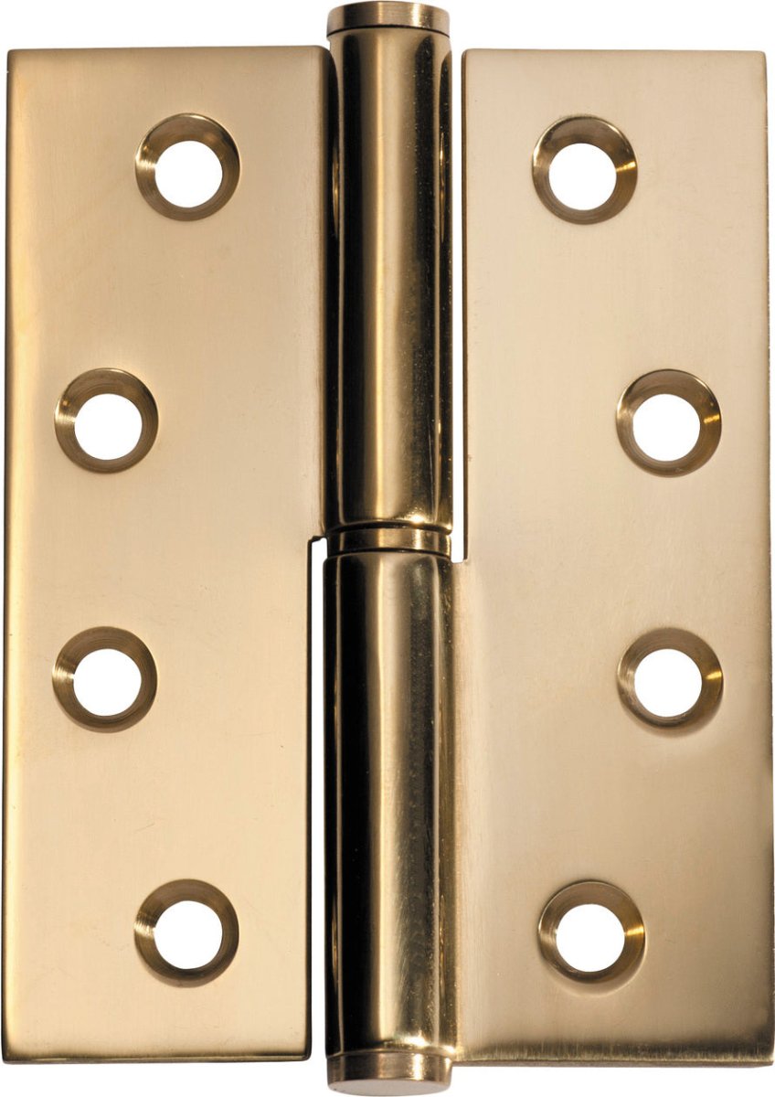 Lift Off Hinges (Single) - Entry Point - Iver - Polished Brass - Hinges