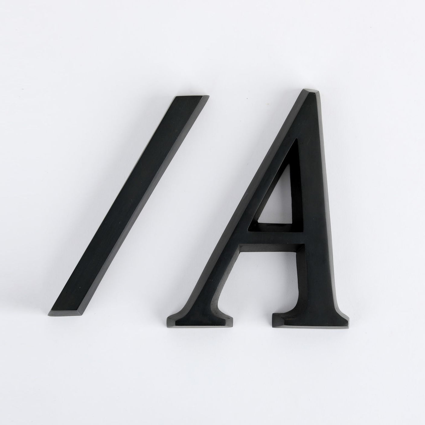 House Number Symbol - Scorched Black By Hepburn