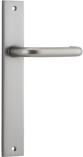 Oslo Rectangular DDA Compliant - Entry Point - Iver - Distressed Nickel - Door Levers