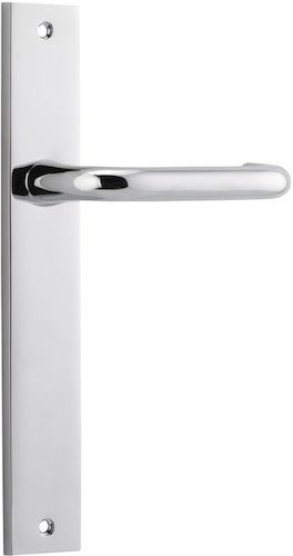 Oslo Rectangular DDA Compliant - Entry Point - Iver - Polished Chrome - Door Levers