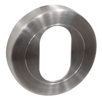 Oval Escutcheon (Single) - Stainless Steel - Hafele