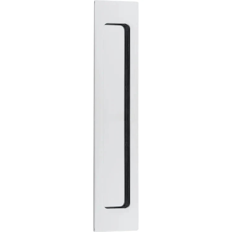 Rectangular Flush Pull - Ella Grace - Iver - Polished Chrome - Sliding Door Pulls