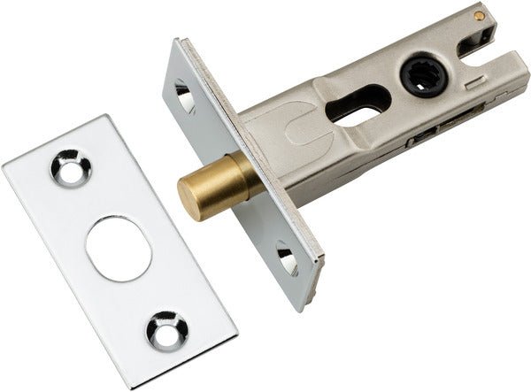 Round Privacy Bolt - Entry Point - Iver - Polished Chrome - Tube Latches & Bolts