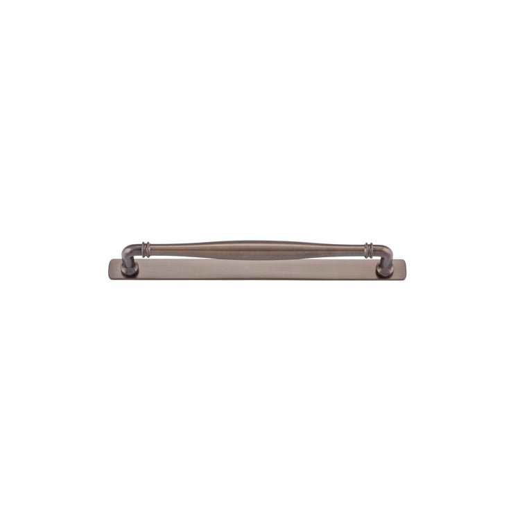 Sarlat Cabinet Pull with Backplate - Entry Point - Iver - Signature Brass - Cabinet Pulls