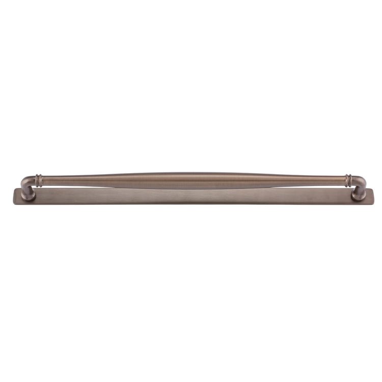 Sarlat Cabinet Pull with Backplate - Entry Point - Iver - Signature Brass - Cabinet Pulls