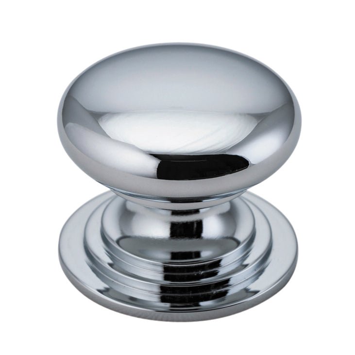 Sarlat Cupboard Knobs - Entry Point - Iver - Polished Chrome - Cupboard Knobs