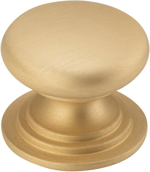 Sarlat Cupboard Knobs - Entry Point - Iver - Brushed Brass - Cupboard Knobs