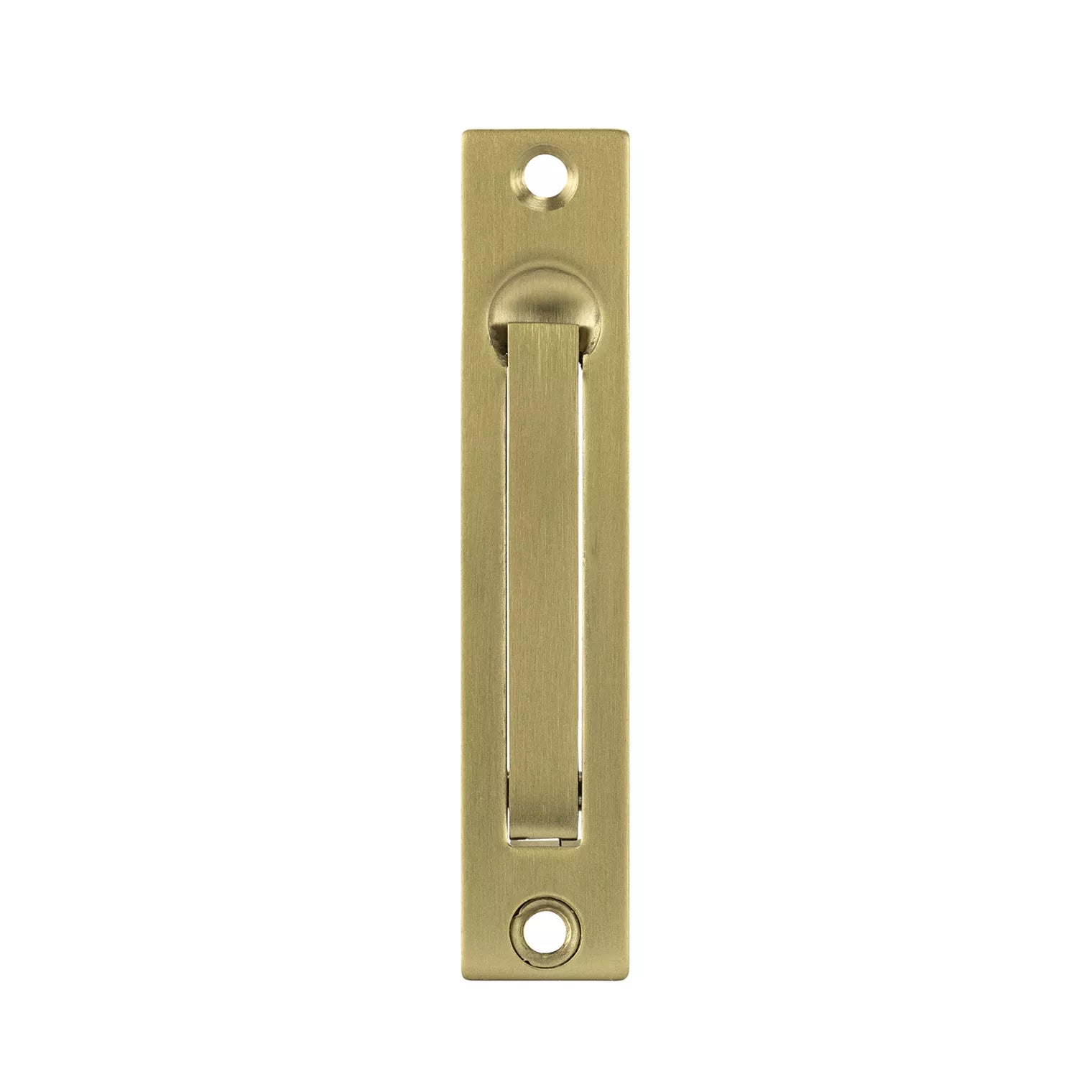 Vivid Collection Sliding Edge Pull - Satin Brass