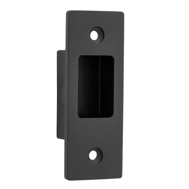 Sliding Door Edge Pull Rectangular - Entry Point - Iver - Matt Black - Sliding Door Pulls