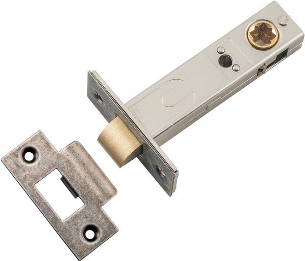 Split Cam Tube Latch By Iver - Entry Point - Iver - Distressed Nickel - Tube Latches & Bolts